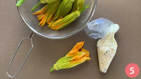 Fiori di zucca al forno - p5