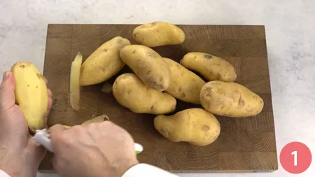 Patate al forno - Passaggio 1