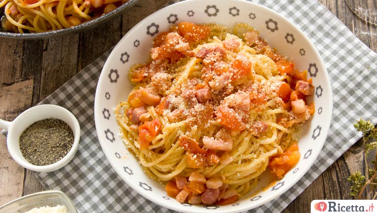 Ricetta Spaghetti all&amp;#39;amatriciana - Consigli e Ingredienti | Ricetta.it