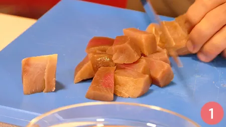 Tonno fresco al cartoccio - Passaggio 1