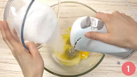 Torta allo yogurt - Passo 1