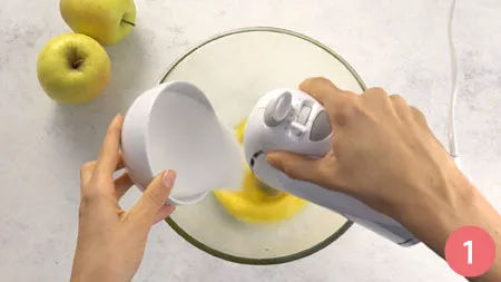 Torta di mele - Passaggio 1