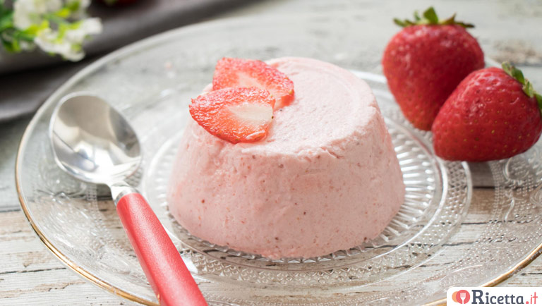 Bavarese di fragole