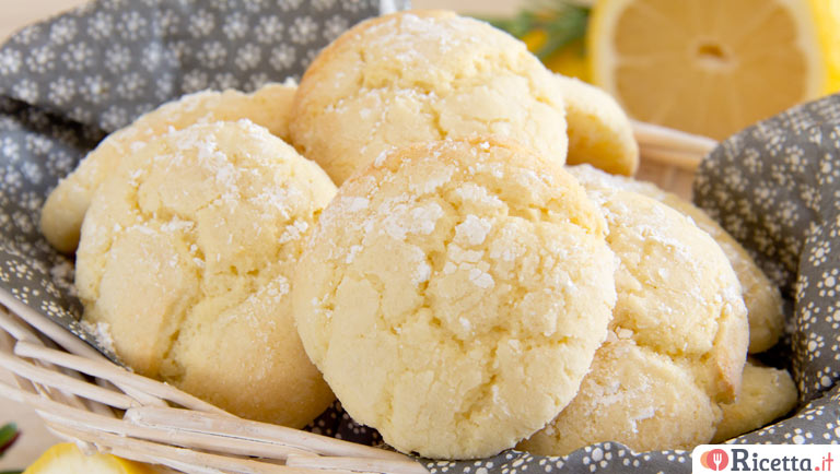 Biscotti al limone morbidi