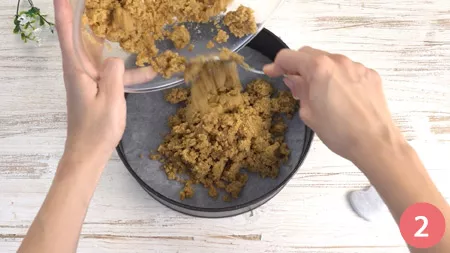 Cheesecake fredda senza gelatina - Passaggio 2