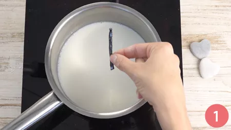 Crema pasticcera - Passaggio 1