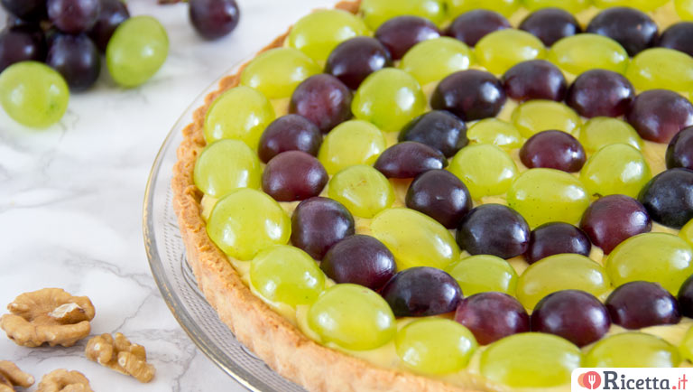 Crostata d'uva