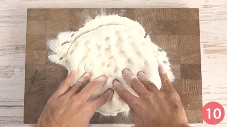 Impasto per la pizza - Passaggio 10