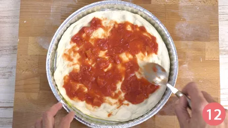 Impasto per la pizza - Passaggio 12