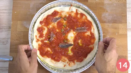 Impasto per la pizza - Passaggio 14