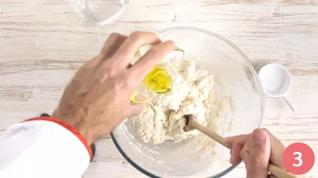 Impasto per la pizza - Passaggio 3