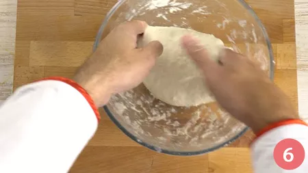 Impasto per la pizza - Passaggio 6
