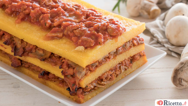 Millefoglie di polenta