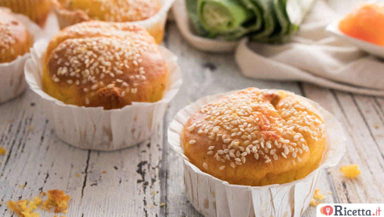 Muffin zucca e gorgonzola