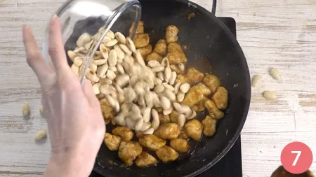 Pollo alle mandorle - Passaggio 7