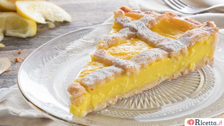 Ricetta crostata al limone