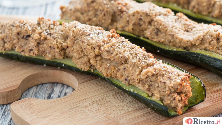 Ricetta zucchine ripiene di tonno