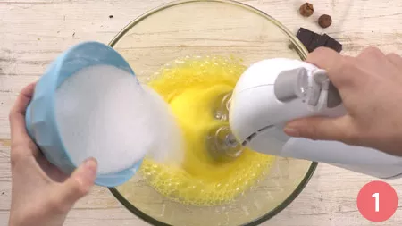 Torta al cioccolato - Passo 1