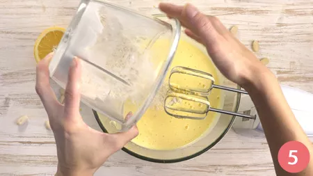 Torta di mandorle e arance - Passaggio 5