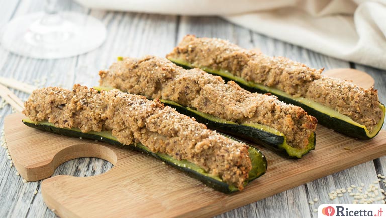 Zucchine ripiene di tonno
