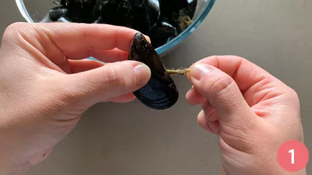 zuppa di cozze-foto passaggio 1