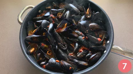 zuppa di cozze-foto passaggio 7
